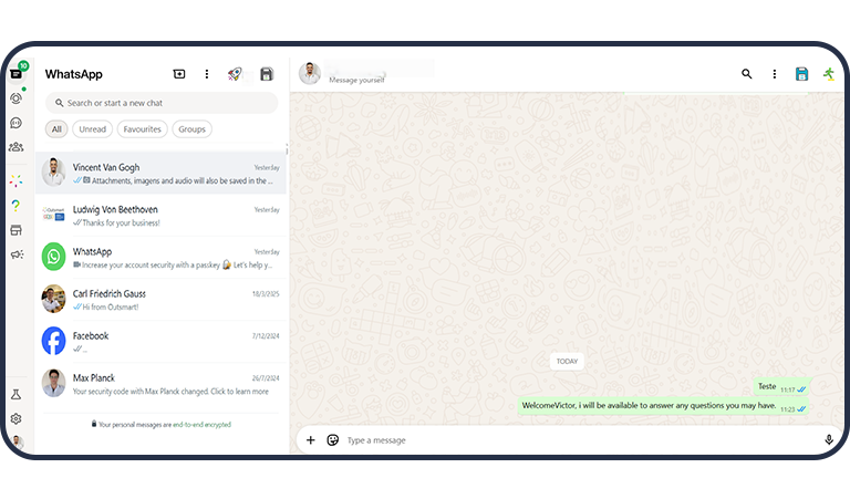 Message sent