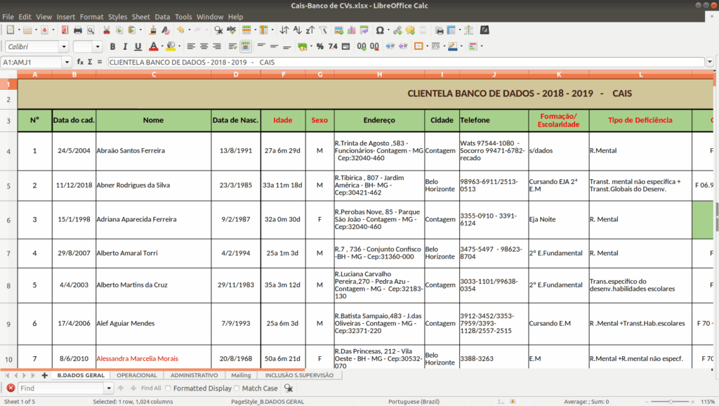 Passo 5 da importação no Zoho Recruit
