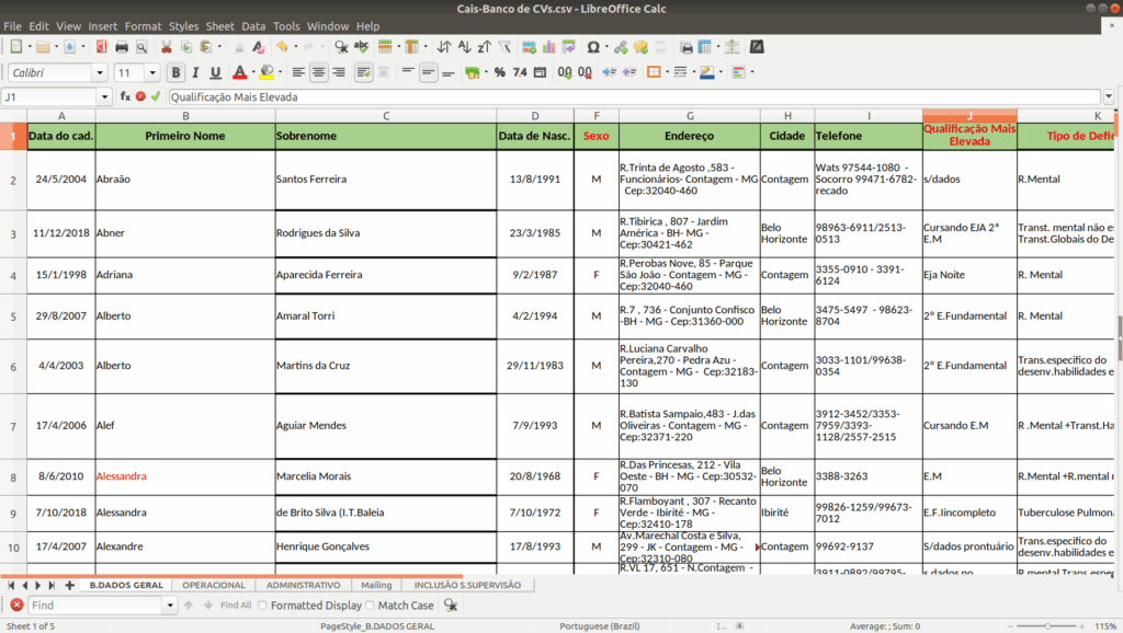 Passo 9 da importação no Zoho Recruit